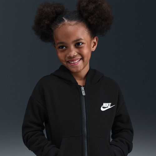 Sweat À Capuche À Zip Nike Club Fleece Pour Enfant - Noir