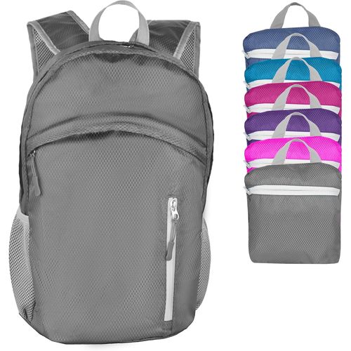 Sac a Dos 35L Etanche Pliable Leger Randonnee Plage Hommes Femmes Noir