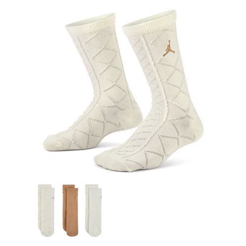 Chaussettes Mi-Mollet Pour Les Fêtes 2025 Gifting Jordan Pour Ado (3 Paires) - Marron