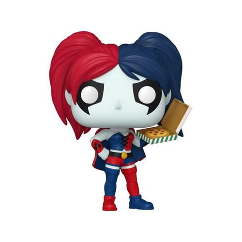 Dc Comics: Harley Quinn Takeover Pop! Heroes Vinyl Figurine Harley With Pizza 9 Cm