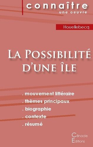 La Possibilité D'une Île - Fiche De Lecture