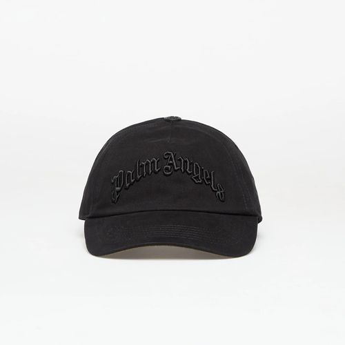 Casquette Palm Angels Curved Logo Tonal Cap Black/ Black Universal