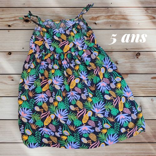 Robe Tropicale Kiabi Taille 5 Ans