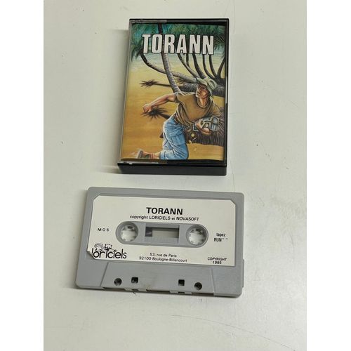 TORANN ¿ Jeu vidéo original Loriciels / Novasoft ¿ Amstrad CPC ¿ Copyright 1988
