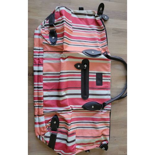 Sac de voyage à rayures