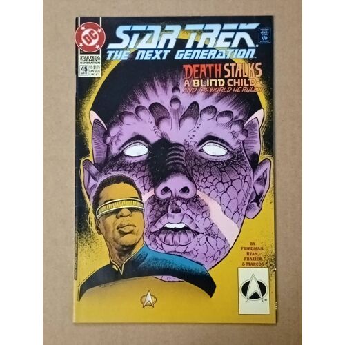 [ Comic Book V.O. ] Star Trek : The Next Generation # 45 ( April 1993 ) : " Childish Things " ( Dc / D.C. Comics - Michael Jan Friedman, Kevin Ryan, Chuck Frazier & Pablo Marcos )