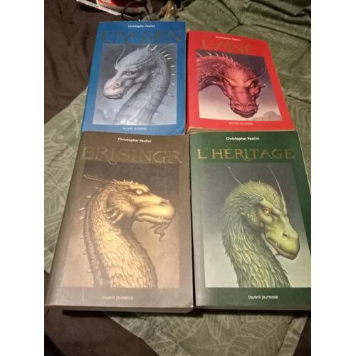 Eragon - Complet En 4 Tomes Par Christopher Paolini En Édition Grand Format Chez Bayard Jeunesse -