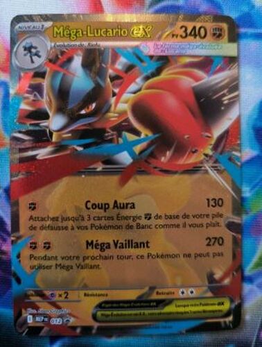 Pokemon Méga Lucario Ex Me01 Promo 012