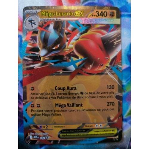 Pokemon Méga Lucario Ex Me01 Promo 012