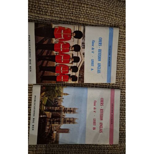 Cours - Revision Anglais - 6eme - Livret A Et B - Claude Pichon