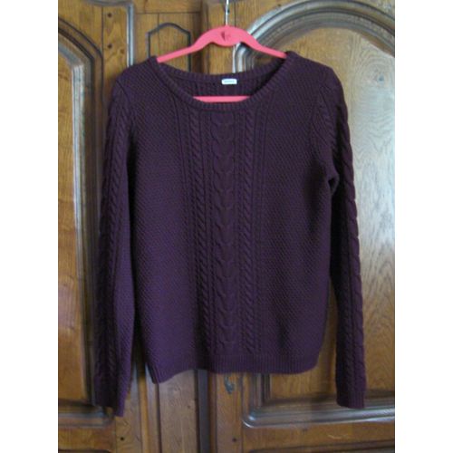 Pull Bordeaux Pimkie - Taille S