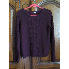 Pull Bordeaux Pimkie - Taille S