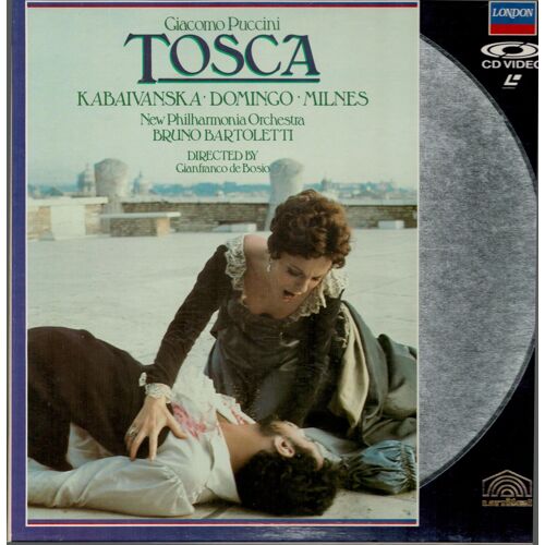 Laserdisc Tosca Giacomo Puccini