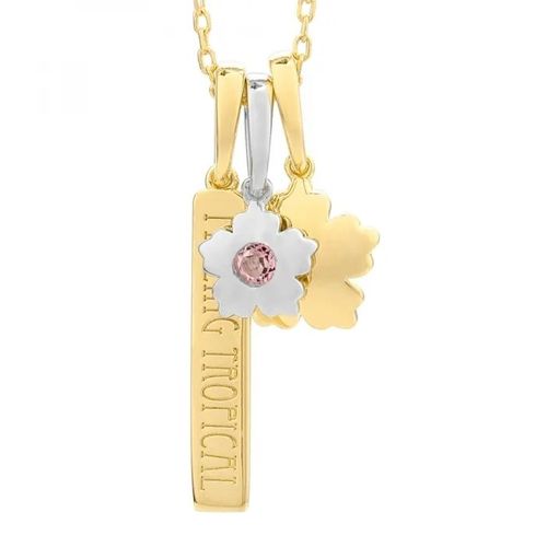 Collier - Secrecy - P7154cdawwc93 - Argent - Cristal - Doré