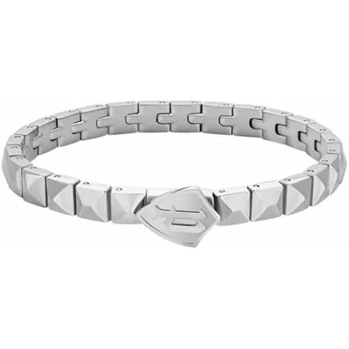Bracelet Pour Femme - Police - Pejlb2010302 - Acier Inoxydable - 18 Cm - Gris