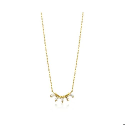 Collier - Ania Haie - N018-03g - Or Jaune 14 Carats - Pendentif Cercle - Doré
