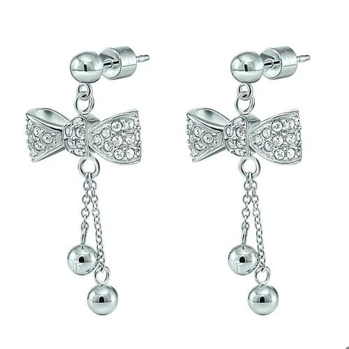 Boucles D'oreilles - Folli Follie - 3e15f003c - Argent 925 - Cristal - Clip