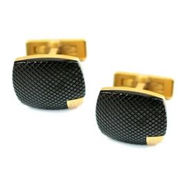 Boutons De Manchette - Guess - Gc Cmc70705 - Noir - Rosé - Argent 925 - 1,5 Cm