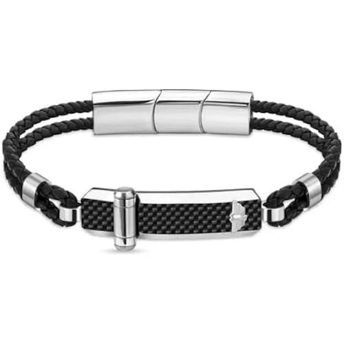 Bracelet - Police - 88519876 - Carbone - Acier Inoxydable - Taille Unique