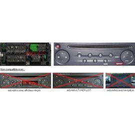 Adaptateur Bluetooth Auxiliaire Renault Autoradio Udapte List Clio 2 3 Modus