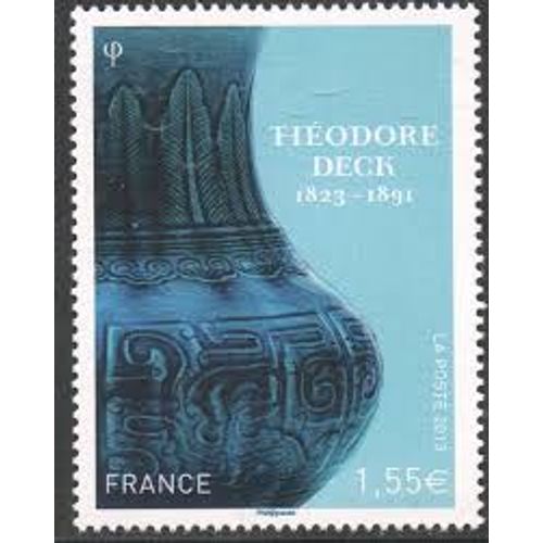 Art : Oeuvre De Théodore Deck Céramiste Année 2013 N° 4797 Yvert Et Tellier Luxe