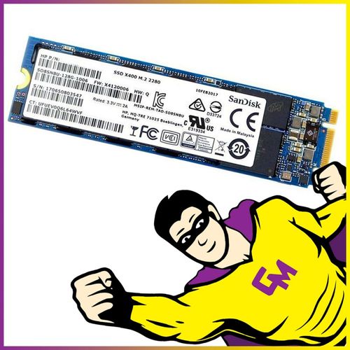 SSD SATA M.2 2280 256Go SanDisk X400 856448-001