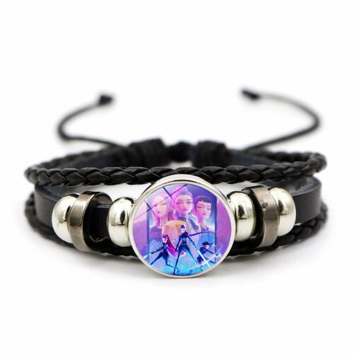 Bracelet Kpop Demon Hunters Huntrx Noir
