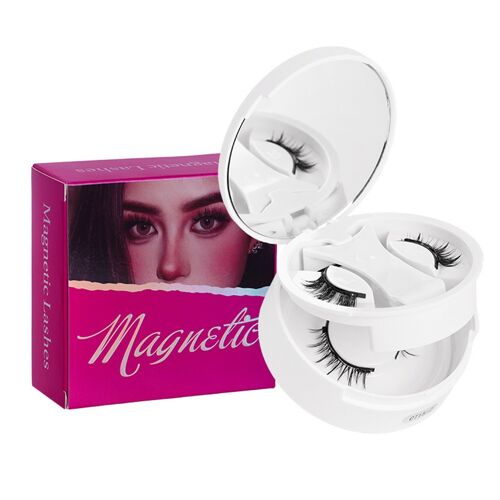 Faux Cils Magnétiques Réutilisables - Application Facile Sans Colle