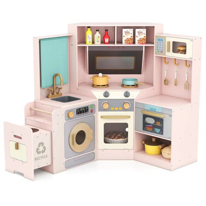 Poubelle Kawaii 2L - Design Mignon Chat Rose Pour Chambre, Bureau, Enfants | Décoration Utile Et Adorable