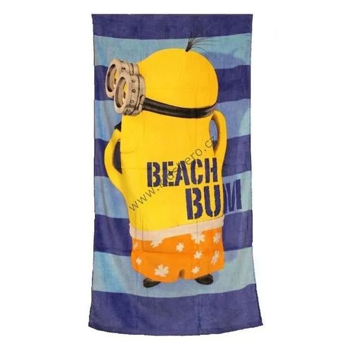 Grande Serviette De Plage Les Minions Beach Bum Sortie Drap De Bain