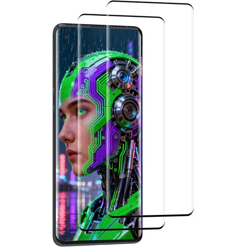 TRAHOO-Verre Trempé pour Oppo Find X5 Pro, 2 Pièces Vitre Trempe [Anti Rayures][Dureté 9H][Sans Bulless][Haute Sensibilité] Screen Protectors