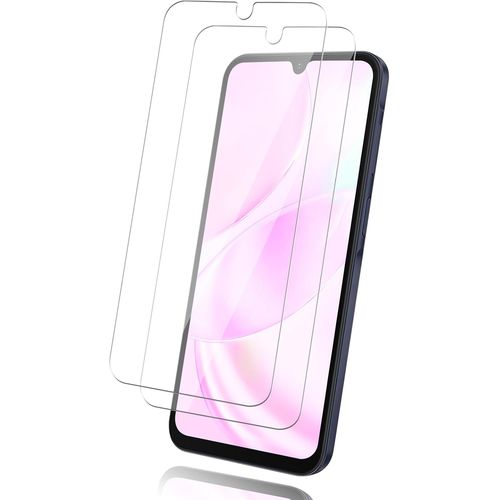 TRAHOO-Verre Trempé pour Samsung Galaxy A16 protection écran, 2 pièces Haute Sensibilité Dureté 9H Anti Rayures vitre protection, Ultra HD 3D Sans Bulle Film Protection D'écran pour Samsung A16
