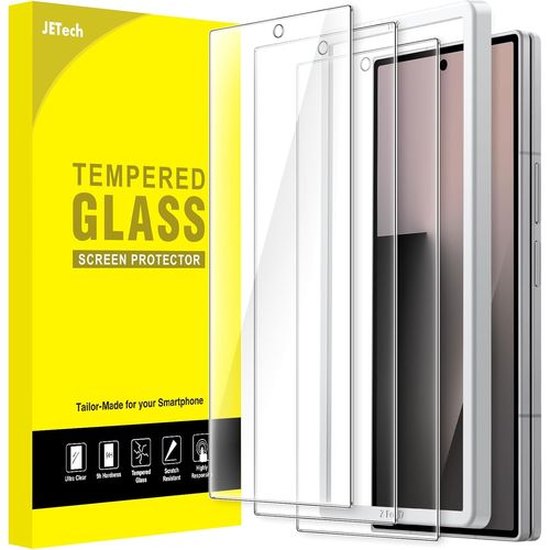 LORANKA-Protection D'écran Avant pour Samsung Galaxy Z Fold 7 2025, Film en Verre Trempé avec Outil d'Installation Facile, Compatible Coque, Transparent HD, Lot de 3