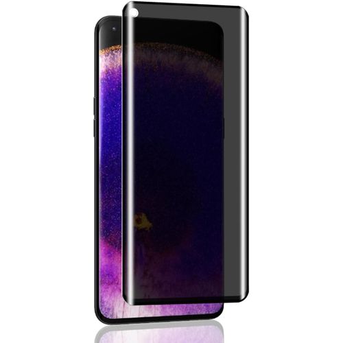 TRAHOO-1 Pièce Verre Trempé Anti Espion pour OPPO Find X5 Pro Protection D'écran, Dureté 9H/Sans Bulles/Anti-Peeping/Anti-Spy, Protège Écran pour OPPO Find X5 Pro - Privacy Vitre Trempé