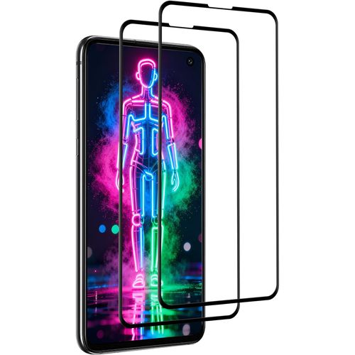 TRAHOO-Verre Trempé pour Samsung Galaxy S10e, 2 Pièces Vitre Trempe [Anti Rayures][Dureté 9H][Sans Bulless][Haute Sensibilité] Screen Protectors