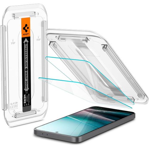 TRAHOO-Glas.tR EZ Fit Verre Trempé pour Samsung Galaxy A36 5G, 2 Pièces, Installation Facile, Dureté 9H, Résistant aux Rayures, Protection écran
