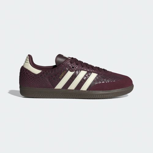 Chaussures Samba Og Adidas Maroon Cream White Gold Metallic 42
