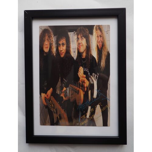 Metallica "The $5.98 E.P. - Garage Days Re-Revisited", Carte Postale De Collection, Encadrée, Vintage, Décoration