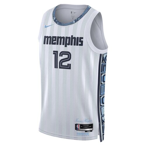 Maillot Nike Nba Swingman Ja Morant Memphis Grizzlies City Edition Pour Homme - Blanc