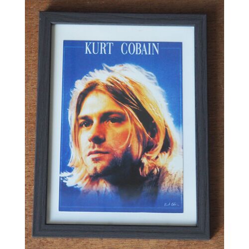 Nirvana "Kurt Promo Pics", Carte Postale De Collection, Encadrée, Vintage, Décoration