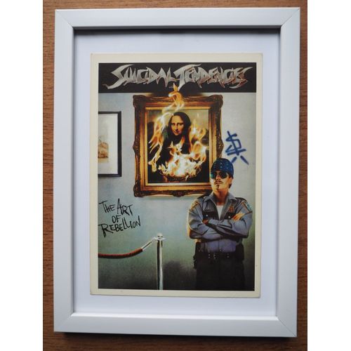 Suicidal Tendencies "The Art Of Rebellion", Carte Postale De Collection, Encadrée, Vintage, Décoration
