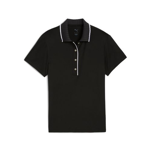 Puma Polo De Golf À Manches Courtes Cloudspun Bridges Femme, Vêtements, Noir, Xl