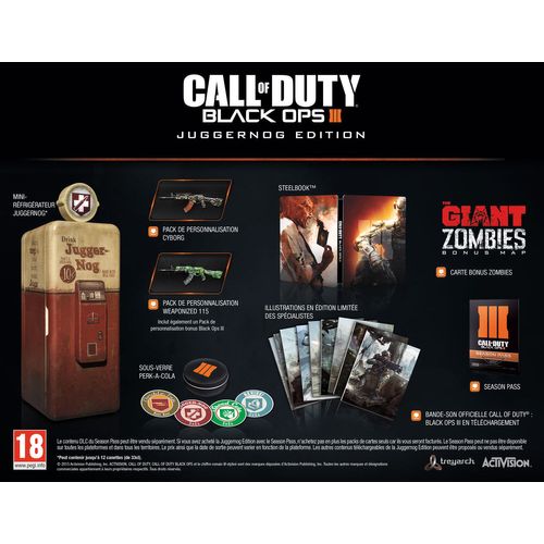 Call of Duty : Black Ops III Juggernog Edition Xbox One