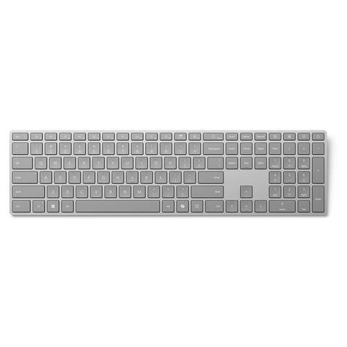 Microsoft Surface Keyboard - 2nd Edition - clavier - sans fil - Bluetooth 4.0 LE, 2.4 GHz - QWERTY - gris