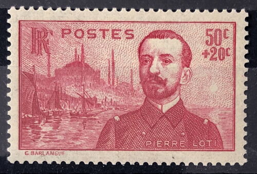 Pierre Loti 50c+20c (Très Joli N° 353) Neuf* - France Année 1937 - Brn83 - N25662