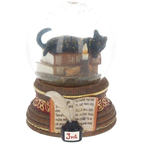 Witching Hour - Boule à Neige Chat 11cm