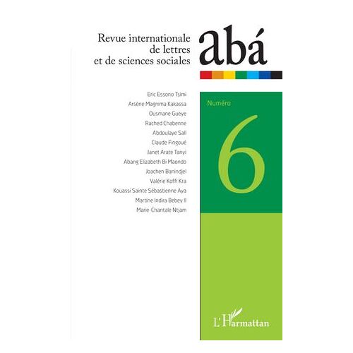Revue Internationale De Lettres Et De Sciences Sociales Abá N°6
