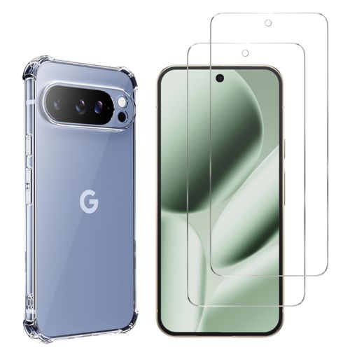 Coque antichoc pour Google Pixel 10 Pro XL et 2 Verres Trempé Film Protection Ecran Phonillico®