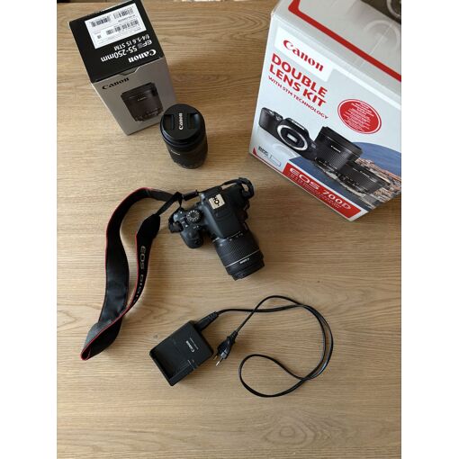 Appareil Photo Reflex Canon EOS 700D + Objectif 18-55mm + Carte SD 128Go - Garanti 1 An (Occasion)