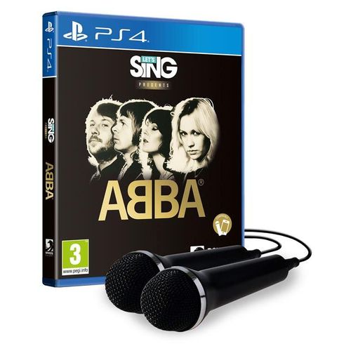 Pack Let's Sing Presents ABBA + 2 micros PS4